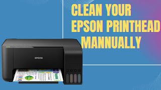 HOW TO CLEAN EPSON L3110 PRINTHEAD AND NOZZLES MANUALLY | ECOTANK SERIES | POOR PRINTING QUALITY