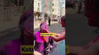 Kota ki holi | Allen kota | Holi celebration 2022 | jawahar nagar | Landmark kota #shorts