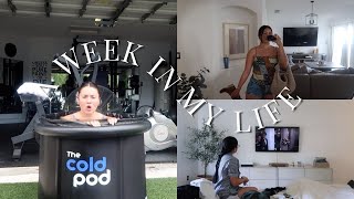 WEEKLY VLOG #53 : cold plunge , my first rodeo, intentional cleaning