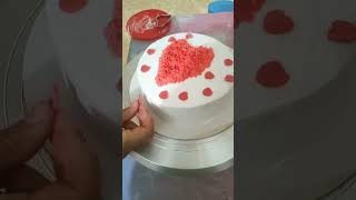 Secret message cake decoration idea