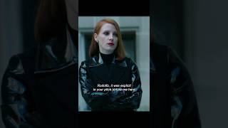 Betraying the company for better job opportunities. | Miss Sloane #movie #film #foryou