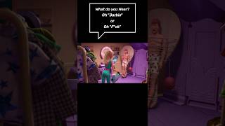 What Do You Hear? Oh Barbie or Oh F #shorts #barbie #toystory