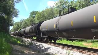 CN 5648 Leads U704 East at Weldon RD