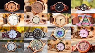 16 ideas Fashion style designer wooden accessories for women Chic wrist watch made of natural wood