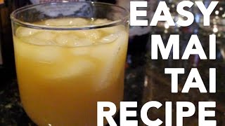 Easy Mai Tai Cockail Recipe with Diana and Amy || Gastrofork.ca