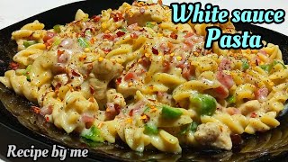 White Sauce pasta || Homemade Creamy pasta