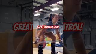 Great body control #fitness #powerlifting #girlpower