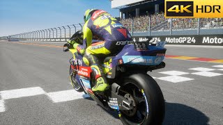 MotoGP 24 - Valentino Rossi Returns To Ducati VR46 #16: 100% Race Kazakhstan [4K60]