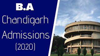 BA admissions in Chandigarh Colleges Non centralized | Chandigarh Admissions PU 2020 |DHE Chandigarh