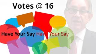 Votes @ 16 schools consultation