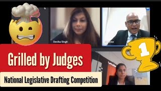 Grilled by JUDGES🥴National Legislative Drafting Competition💫Winning Team💯 fLAWsome PART 2/2