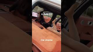 Li Auto EV car cinema #electriccar #electricvehicle #ev #caraccessories #emobility