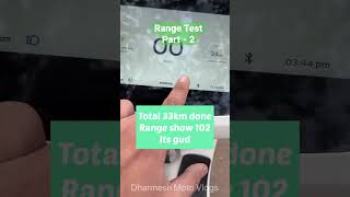 Ola s1 pro ka ye haal hai 🤦🏻‍♂️ Range test part-2 #shorts  #ytshorts #youtubestudio #youtuber #ola