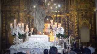 Resucitado Jerez de los Caballeros 2014: La banda toca dentro de la iglesia de Santa Catalina