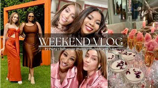 Spend The Weekend With Palesa Phillips: Girls' Pyjama Party, Day At The Pool, Steve Madden Launch