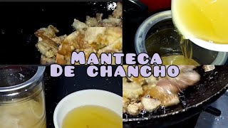 MANTECA DE CHANCHO CASERA |PERÚ| FÁCIL Y RÁPIDO|