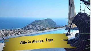 Villa in Alanya, Tepe / Immobilien Türkei / Haus in Alanya