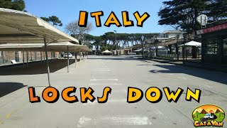 Catavan #40 - Italy Stops Tourism | Van Life Europe