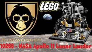 Lego Set 10266 - NASA Apollo 11 Lunar Lander *** Speed Build and Review ***