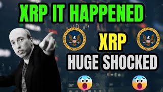 XRP NEWS : Ripple XRP: It happened ! XRP BIGGEST NEWS TODAY'S