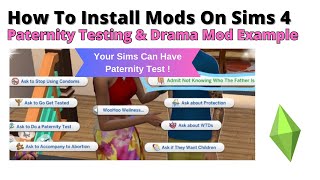 How To Install Paternity Testing Mod For Sims 4 | 2024