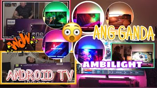 UNBOXING PHILIPS ANDROID TV WITH AMBILIGHT*VERY NICE