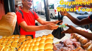 Day in life of a Guyanese Street Food Vendor in Georgetown Guyana (What's it like Baker/pastry Chef)