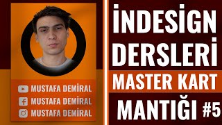 İndesign Master Sayfalar (İndesign Dersleri Master Kartlar ve Kullanımı)