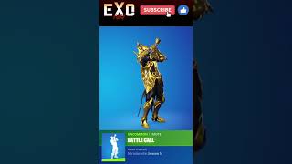 Fortnite | BATTLE CALL | Uncommon Emote | Introduced in Season 5 | ExoFury Gaming #shorts