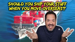 How to move to another country using a shipping container