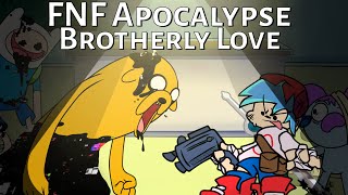 (Brotherly Love) Pibby: Apocalypse Demo FNF MOD | Jake Vs BF | 4k