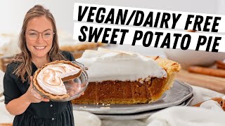 Vegan Sweet Potato Pie (Dairy Free!)