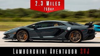 2019 Lamborghini Aventador SVJ | (Top Speed Test)