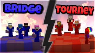 Subbing in for a Tourney and WINNING - Hypixel The Bridge