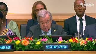 UN Secretary-General Speaks at the High-level Policy Dialogue of the Africa Dialogue Series 2024