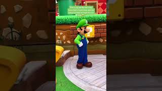 Luigi at Super Nintendo World! #luigi #nintendo #shorts