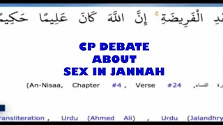 CP Debate About Sex In Jannah