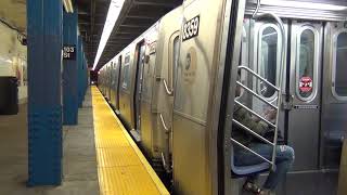 MTA Subways - Alstom R160A-1 #8408 on the (M) at 103rd Street