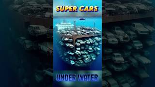 We Found 4000 Luxury Super Cars In Water #shorts #facts #supercars #sea #youtubeshorts #ship #car