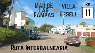 Coastal Drive: Mar de las Pampas to Villa Gesell on Ruta Provincial 11