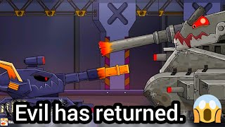 Evil has returned.Home Animation 😱👿😨#homeanimations #cartoons_about_tanks #tanks #tanks_cartoons