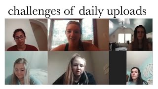 how to daily upload on youtube & challenges content creators have with frequent uploads