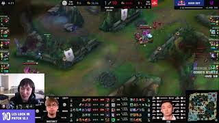 Doublelift reviews crazy LCS plays!