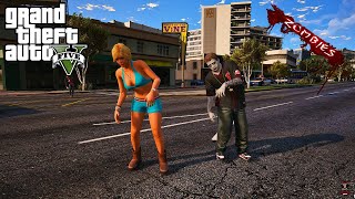 GTA 5 - JIMMY & TRACEY Becomes A ZOMBIE | Zombie Infection Mod | GTA 5 MODS