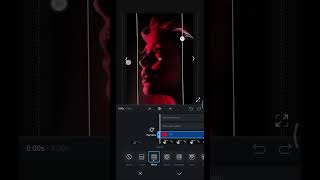 How to add a red overlay in a VN editor app #shorts