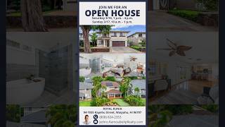 See me at #OPENHOUSE  3/16 1pm-4pm, 3/17 10am-1pm #hawaiirealestate #realestate #homebuying #home