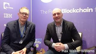 A quick conversation with Christian Hasker from Swirlds Labs about Hedera Hashgraph in Davos