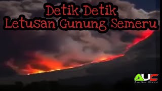 Detik Detik Gunung Semeru Meletus - Mount Semeru erupts (4/12/2021)