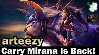 Arteezy [ MIRANA ] CARRY MIRANA IS BACK!! SCORE 20/3/16