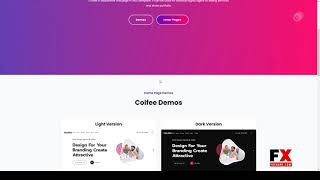 Colfee Portfolio Agency One Page HTML5 Template business portfolio animations